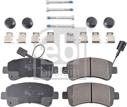 Brake Pad Set, disc brake 116234
