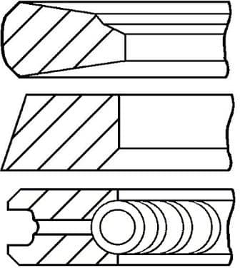 Piston Ring Set 08-143007-00