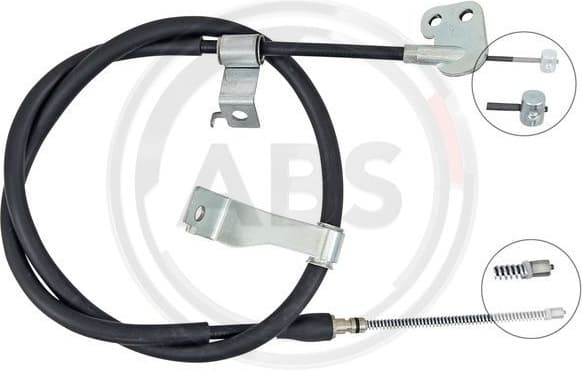 Cable Pull, parking brake K16046