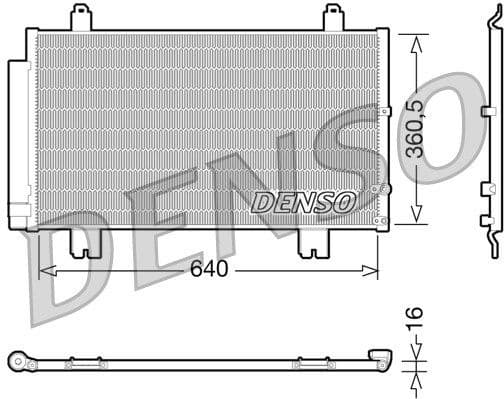 Condenser, air conditioning DCN51005