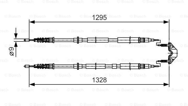 Cable Pull, parking brake 1987477908