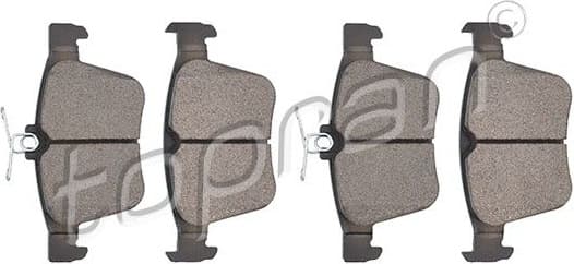 Brake Pad Set, disc brake 116 650