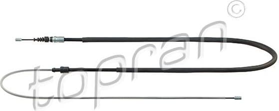 Cable Pull, parking brake 721 672