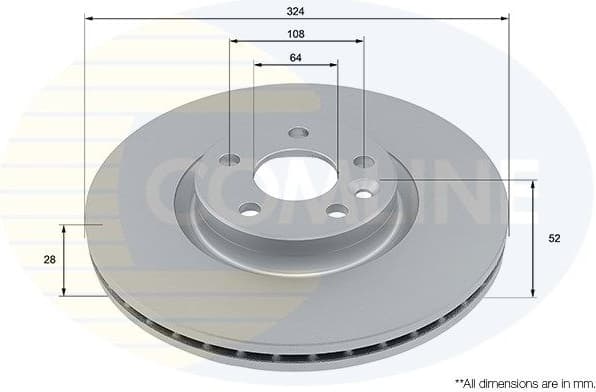 Brake Disc COATED ADC5057V